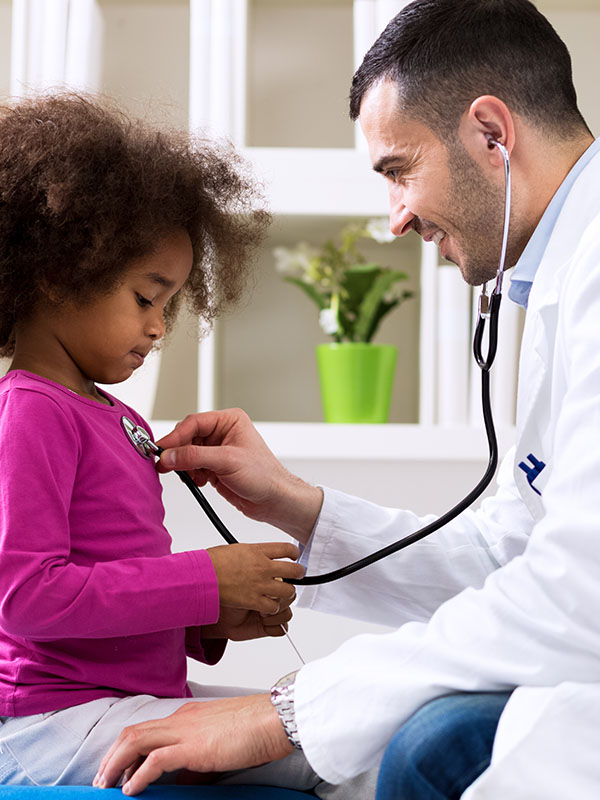 Pediatrician And Little Girl